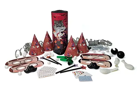 Tischbombe Maxi Magic Party Silverfoil