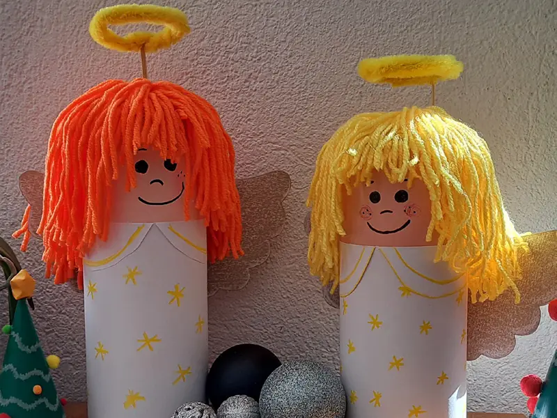 Bastelidee Engel Klara Kleister