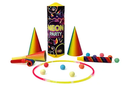 Tischbombe Neon Party