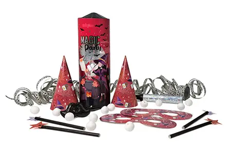 Tischbombe Magic Party Silverfoil