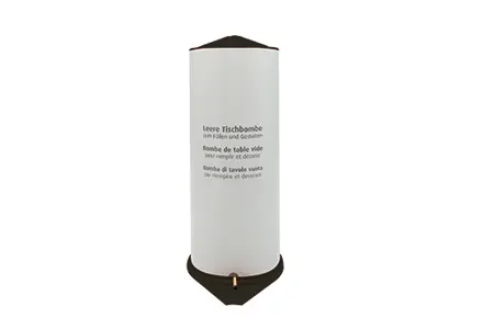 Leere Tischbombe Maxi schwarz
